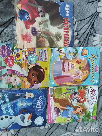 Журналы для девочек My Little Pony, Winx, Доктор