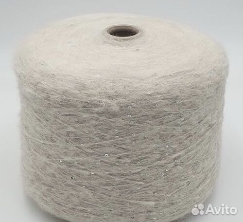 Пряжа бобинная с пайетками Ecafil Athena