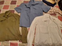 Одежда СССР: военные рубашки, винтаж