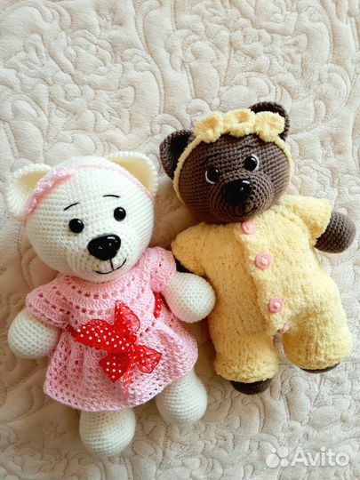 Игрушки ручной работы тедди