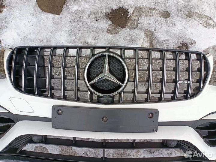 Бампер + решетка AMG63 Mercedes GLC 253 X253