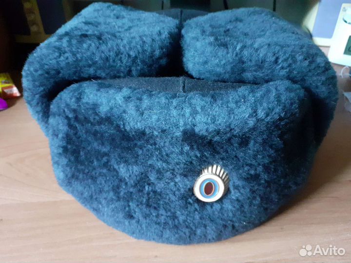 Шапка зимняя полиция р. 56 и кашне шарф