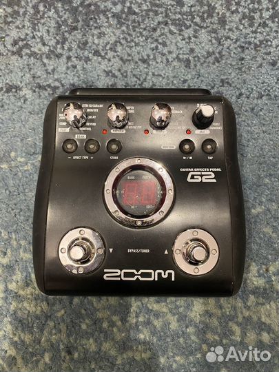 Гитарный процессор zoom g2
