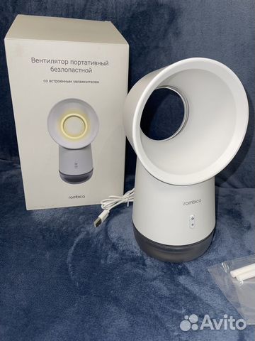 Вентилятор безлопастной с функцией увлажнителя