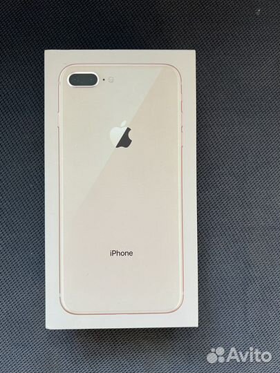 Коробка от iPhone 8 plus золотой 256гб