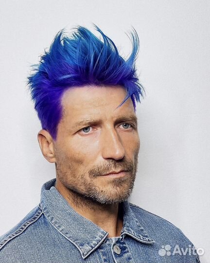 Мужское окрашивание и камуфляж седины