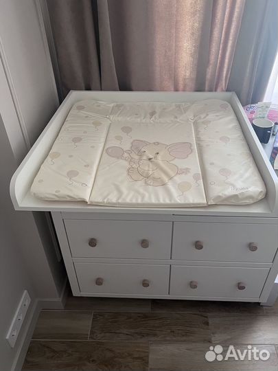 Матрасик для пеленания nuovita elefante