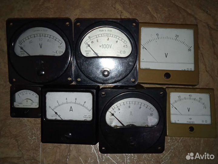 Вольтметры амперметр Измерительный приборы