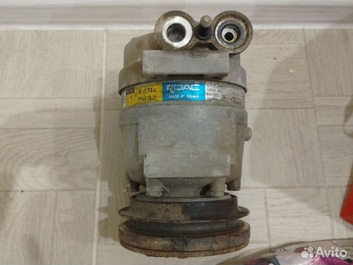 Компрессор кондиционера Шевроле Ланос