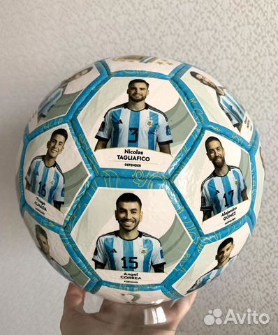 Мяч футбольный сувенирный #5 диаметр 22 см