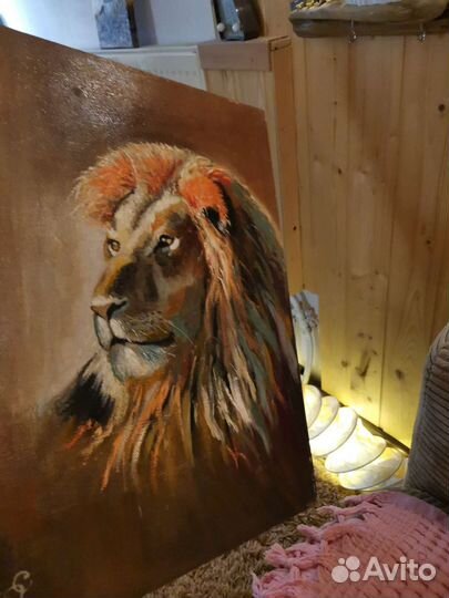 Картина маслом на холсте большая