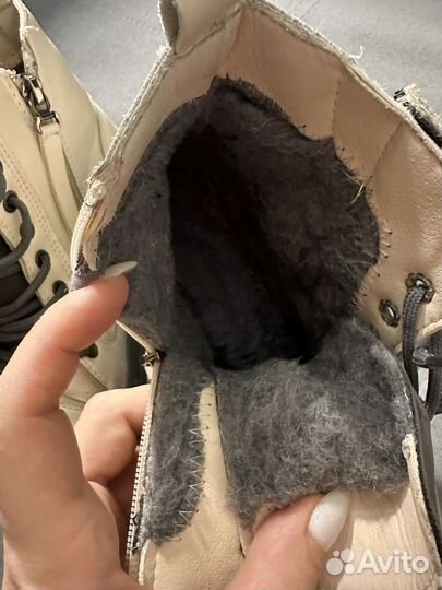 Ботинки зимние для девочки 36 размер