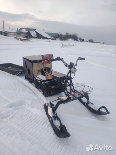 Снегоход мотобуксировщик