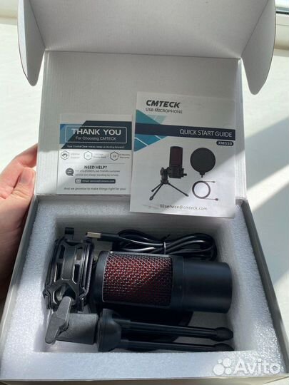 Настольный микрофон cmteck