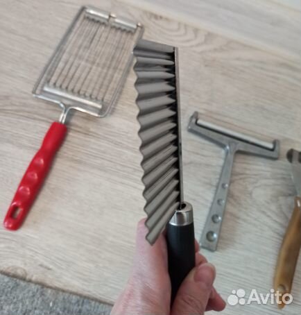 Ножи фигурные-волной для сыра и овощей