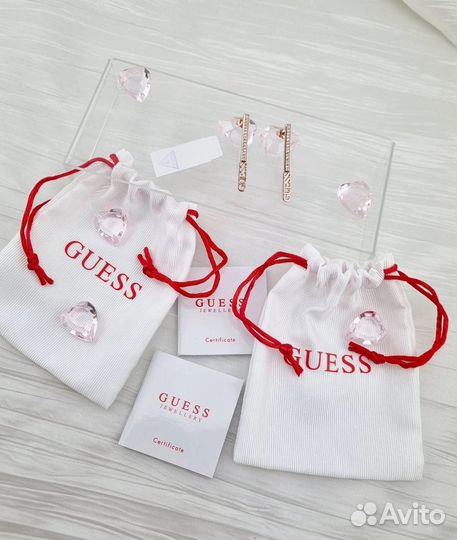 Серьги guess