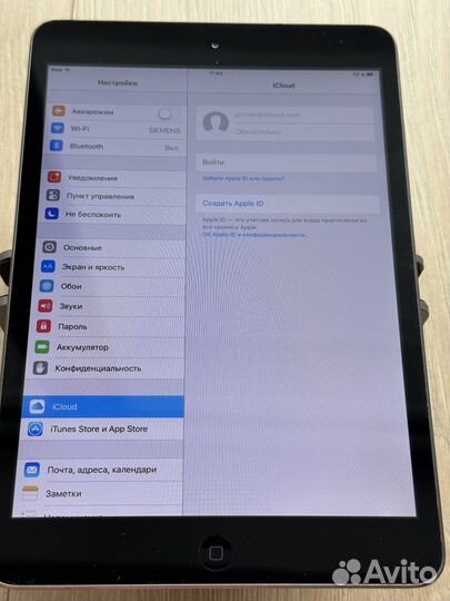 Планшет apple iPad mini 16gb wifi MD528TH/A