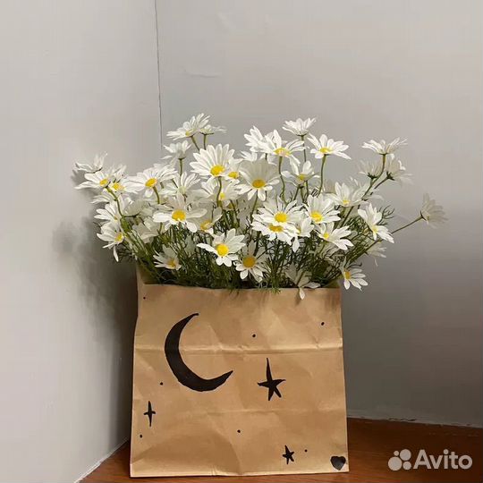 Ромашки искусственные