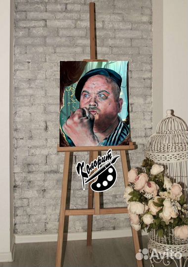 Моргунов Е. А. портрет на холсте 40х50 см