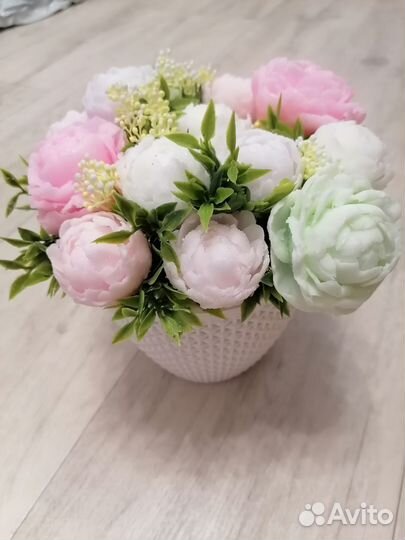 Мыльные розы букет