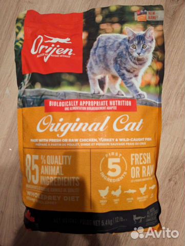 Orijen Original Cat сухой корм для кошек 5.4кг