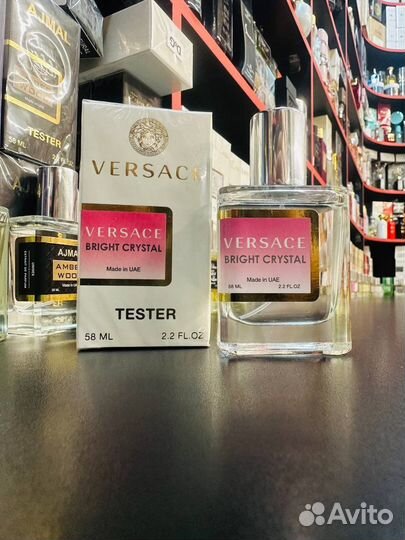 Versace bright crystal натуральрый тестер 58