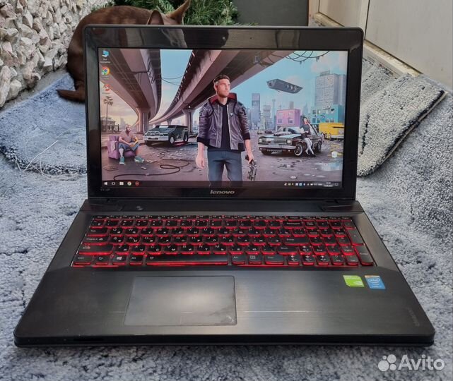 Игровой ноутбук Lenovo i7/GT755M/озу16гб