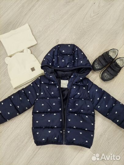Куртка на девочку 80-86-92