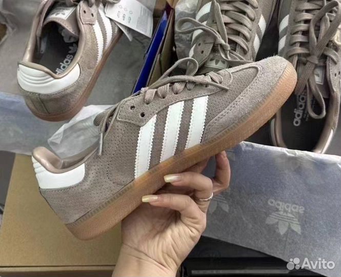 Adidas samba og chalky brown gum оригинал