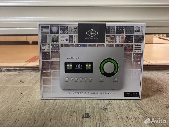Universal Audio Apollo Solo Heritage Thunderbolt 3