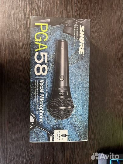 Микрофон Shure pga58-xlr-e