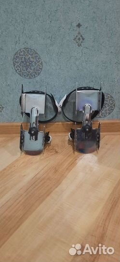 Коньки для малыша на ботинки, устойчивые