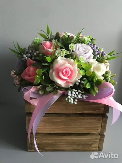 Ящик деревянный подарочный