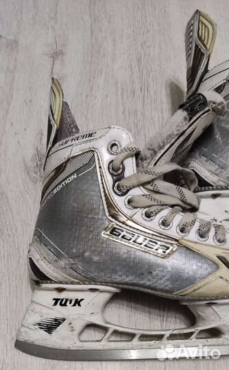 Коньки хоккейные JR Bauer supreme ONE 9. White 3D