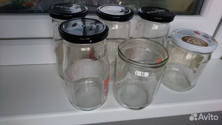 Банки стеклянные