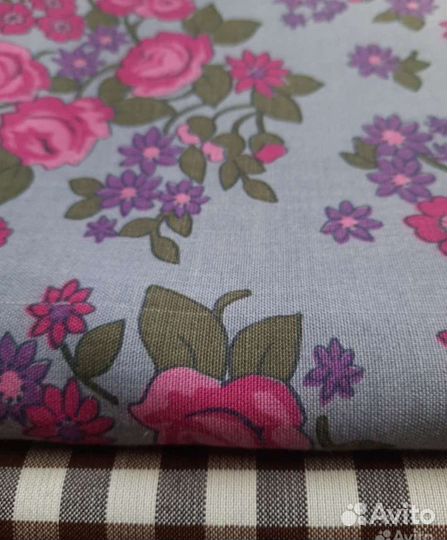 Отрезы ткани СССР и сатин СССР