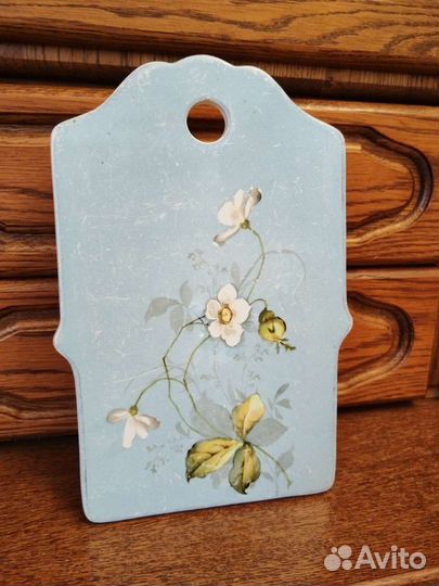 Фарфоровая сырная доска. Кузнецов