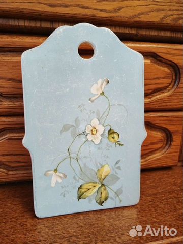 Фарфоровая сырная доска. Кузнецов