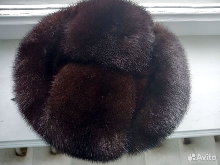 Норковая шапка мужская