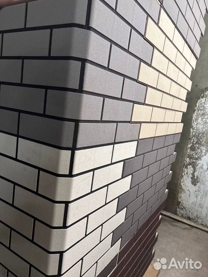 Фасадные термопанели под кирпич