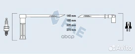 Провода зажигания 85115 FAE