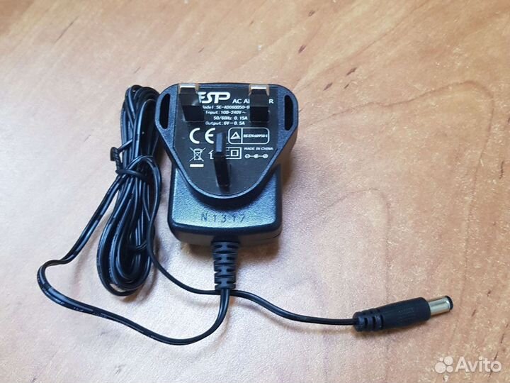 Блок питания 6в 0,5А