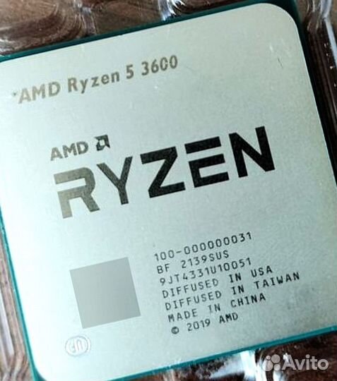 Процессор Amd Ryzen 5 3600