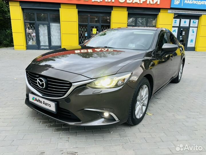 Mazda 6 2.5 AT, 2015, 98 000 км