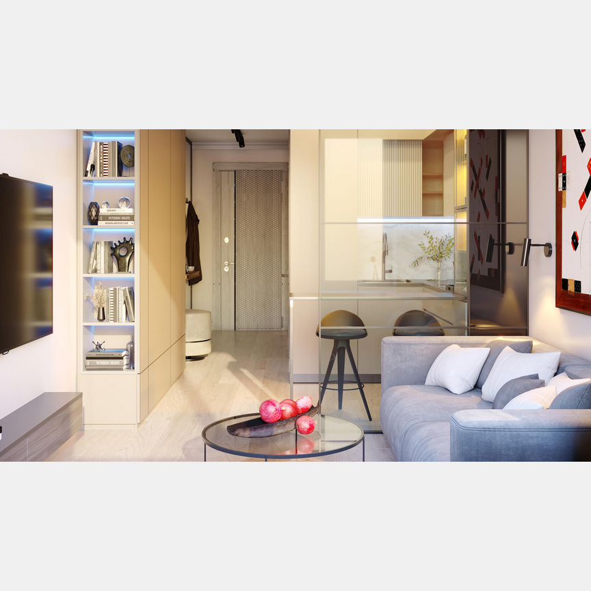 Апартаменты-студия, 24,2 м², 23/28 эт.