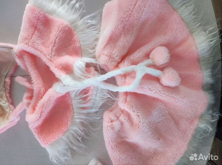 Костюм зайца для девочки