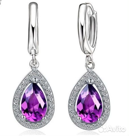 Серебряные серьги s 925