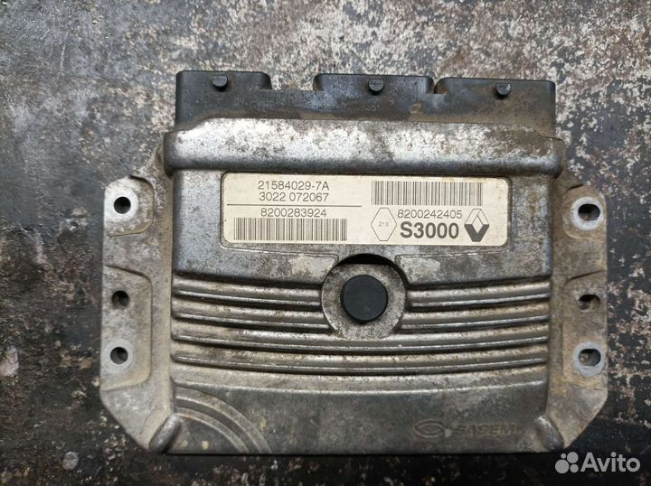 Renault megane 2 эбу мозги