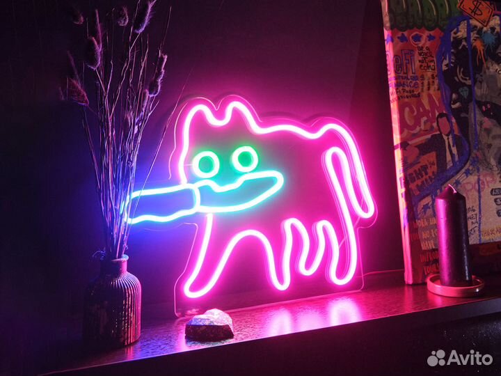 Неоновая вывеска вывеска неоновые вывески неон