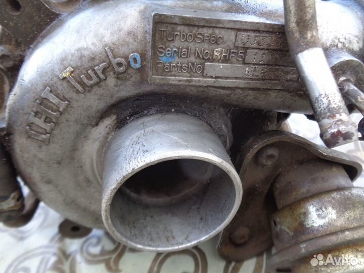 Турбокомпрессор Турбина Мазда В2500 Форд рейнджер